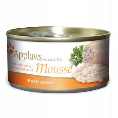 Applaws Mousse mus KURCZAK puszka dla kota 70g