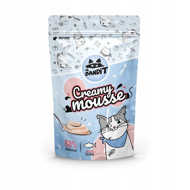 MR. BANDIT CAT &#8211; CREAMY MOUSSE ŁOSOŚ &#8211; 60g