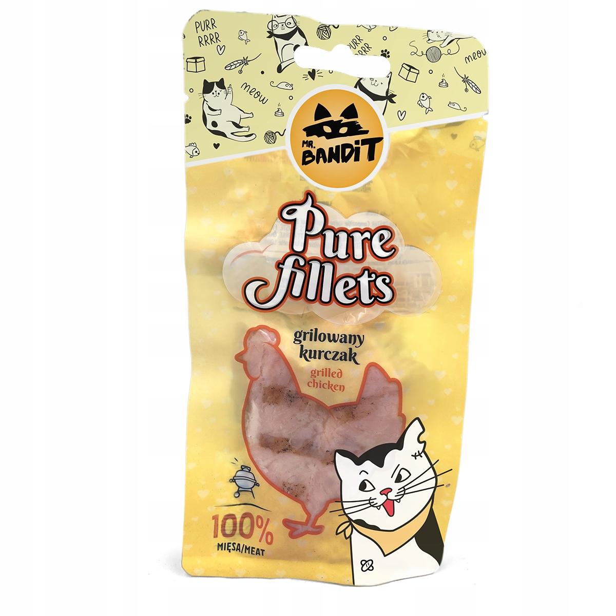 Mr.Bandit Cat Pure Fillets Grillowany Kurczak 30g