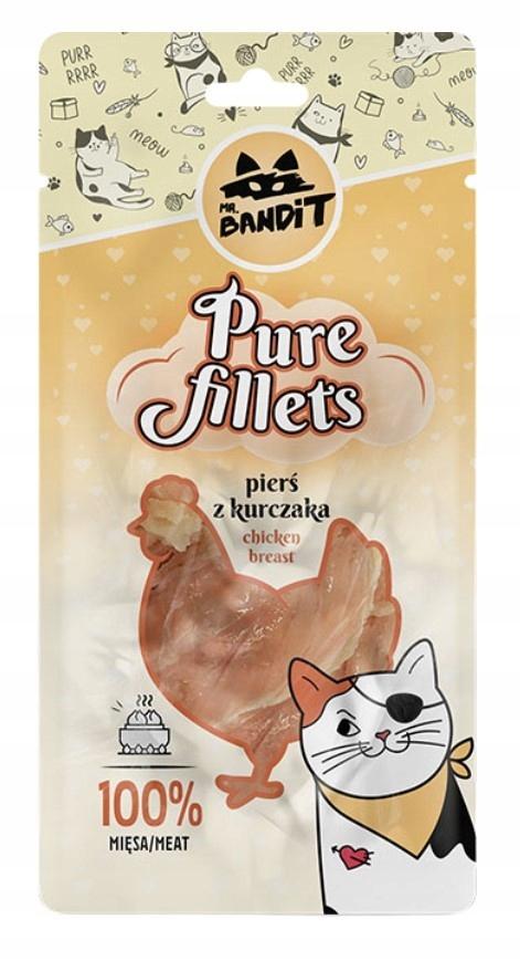 BANDIT CAT &#8211; PURE FILLETS PIERŚ KURCZAKA &#8211; 30g