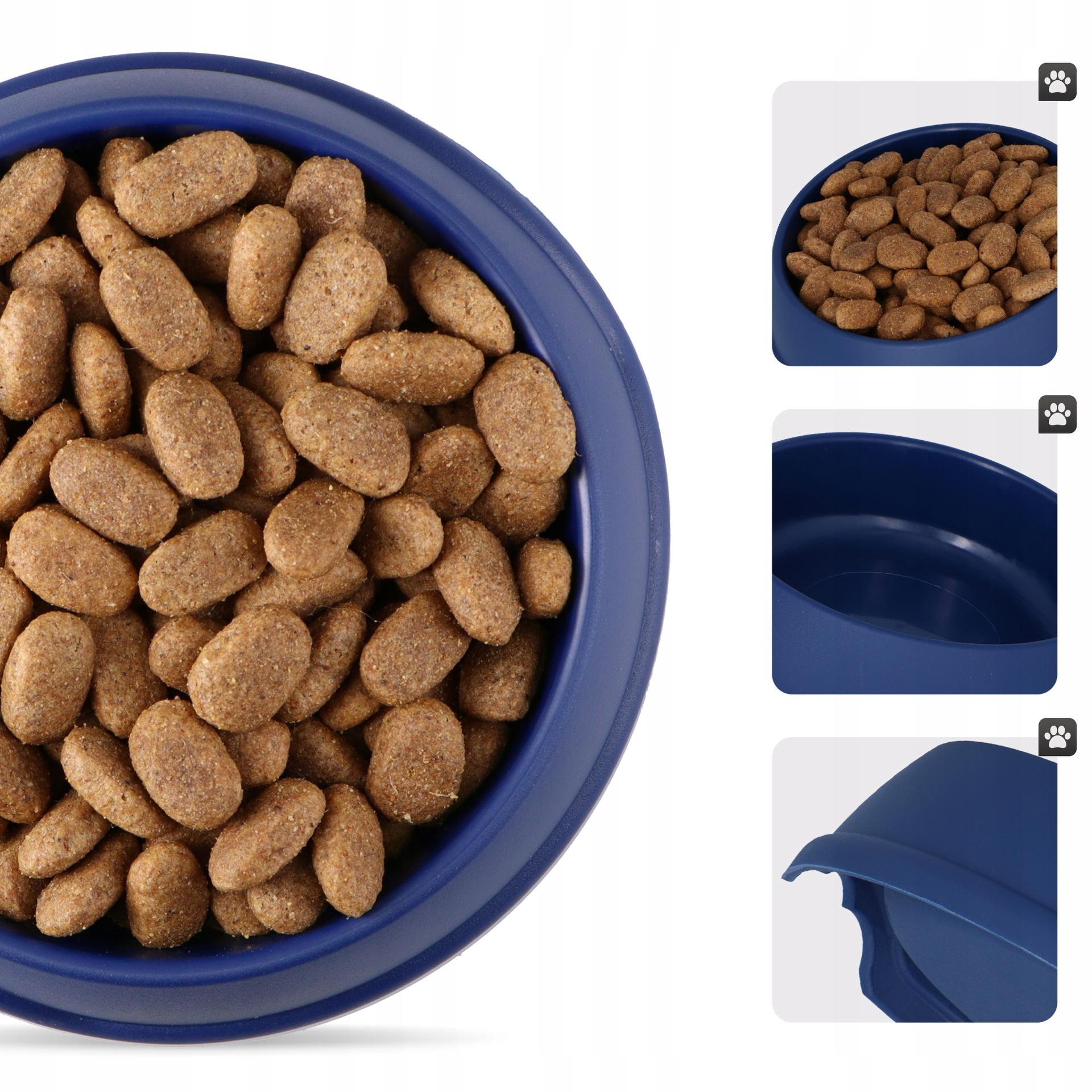 Miska plastikowa XXS 0,2L granatowa