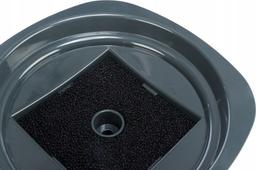 Flower, poidło automatyczne, dla kota, biało/szare, plastik, 2 l