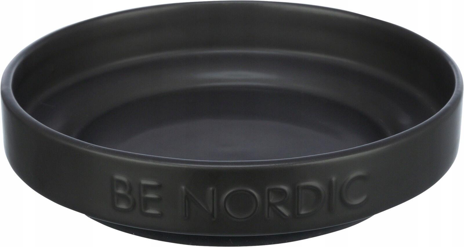 BE NORDIC miska ceramiczna czarna