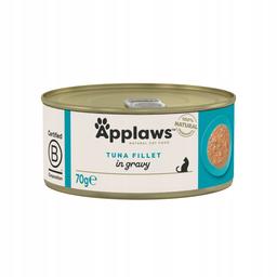 APPLAWS Cat filet z tuńczyka w puszce w sosie dla kota 70g