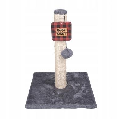 Drapak dla kota szary 37cm z piłką