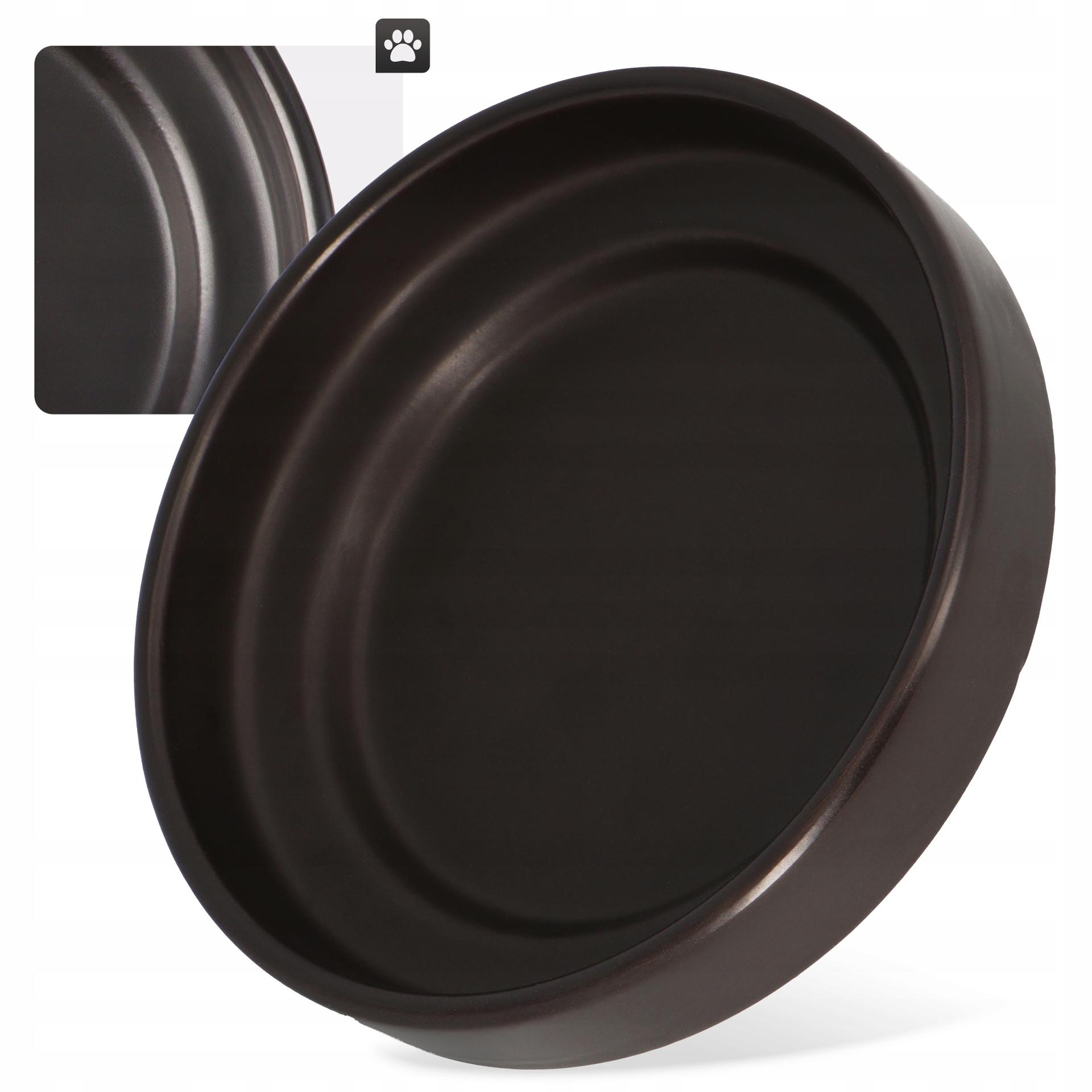 BE NORDIC miska ceramiczna czarna