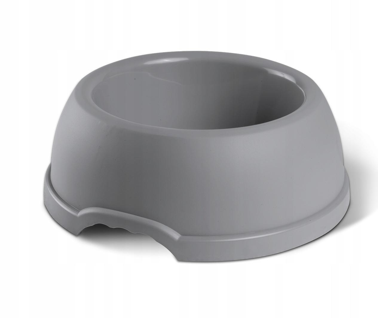 Miska plastikowa XXS 0,2L szara