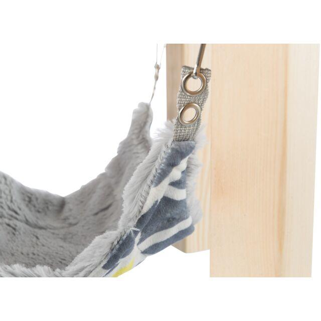 Kryjówka z hamakiem dla królików