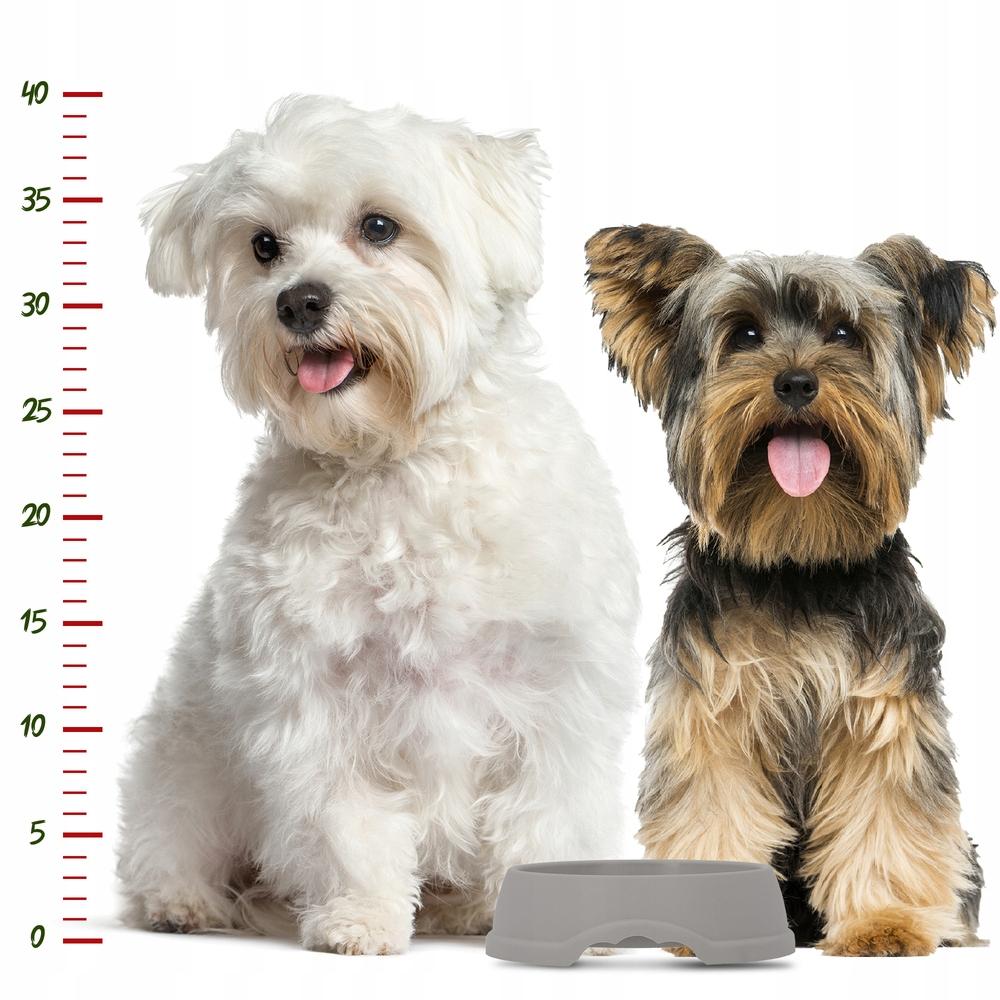 Miska plastikowa XXS 0,2L szara