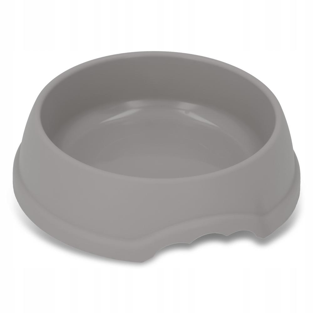 Miska plastikowa XXS 0,2L szara