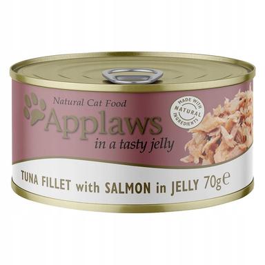 Applaws Cat tuńczyk z łososiem w galarecie 70g