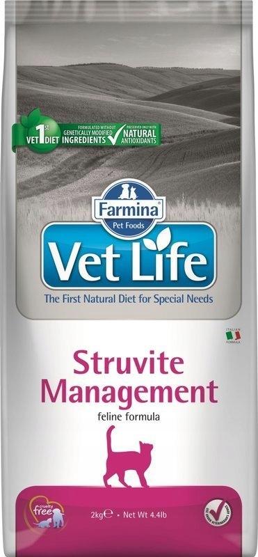 VET LIFE NATURAL DIET CAT MANAGEMENT STRUVITE 2 KG