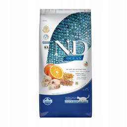 N&amp;D OCEAN CAT CODFISH, SPELT, OATS AND ORANGE ADULT 1,5 KG