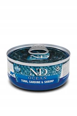 N&amp;D CAT OCEAN TUNA, SARDINE &amp; SHRIMP 70 GR