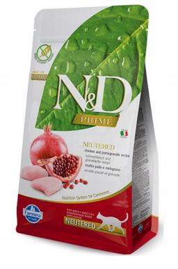 N&amp;D PRIME CAT NEUTERED CHICKEN &amp; POMEGRANATE ADULT 300 G