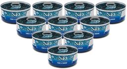 N&amp;D CAT OCEAN TUNA &amp; SHRIMP 70 GR WET