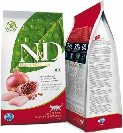 N&amp;D PRIME CAT CHICKEN &amp; POMEGRANATE ADULT 300G