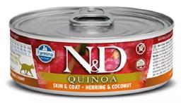 N&amp;D CAT QUINOA HERRING &amp; COCONUT 80 GR