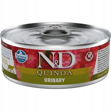 N&amp;D CAT QUINOA URINARY 80 GR