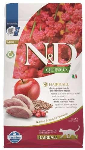 N&amp;D QUINOA CAT HAIRBALL ADULT 300 GR