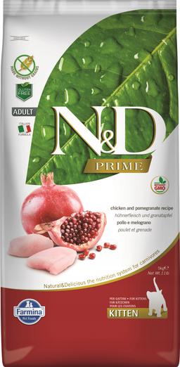 N&amp;D PRIME CAT CHICKEN &amp; POMEGRANATE KITTEN 5KG