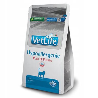 VET LIFE CAT HYPOALLERGENIC PORK &amp; POTATO ADULT 1,5KG