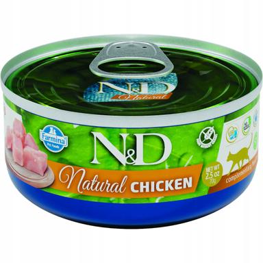 N&amp;D CAT NATURAL CHICKEN 70 GR