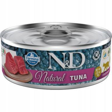 N&amp;D CAT NATURAL TUNA 70 GR