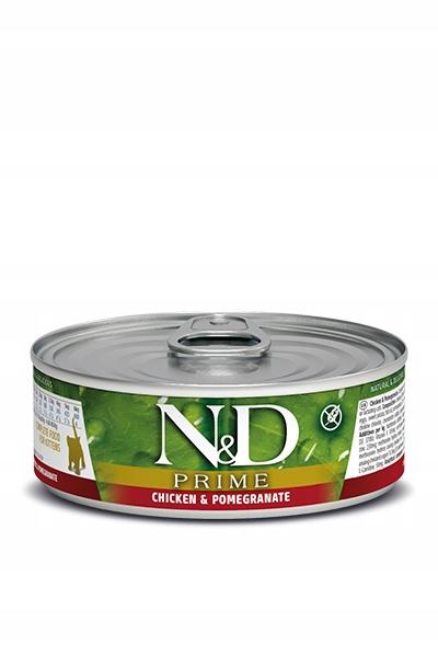 N&amp;D CAT PRIME CHICKEN &amp; POMEGRANATE KITTEN 70 GR