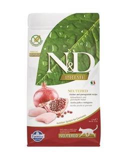 N&amp;D PRIME CAT NEUTERED CHICKEN &amp; POMEGRANATE ADULT 1,5KG