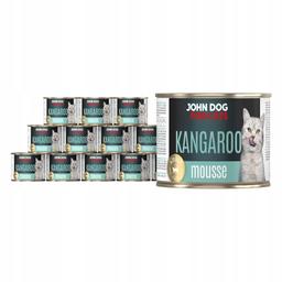 Karma mokra John Dog for Cats mus kangur 200g
