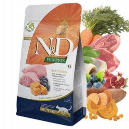 N&amp;D PUMPKIN CAT LAMB &amp; BLUEBERRY NEUTERED ADULT 1,5 KG