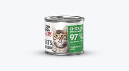 Karma mokra dla kociąt John Dog for Cats Filety Kurczak z łososiem  140g