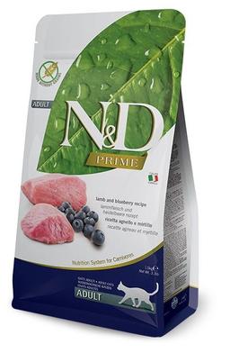 N&amp;D PRIME CAT LAMB &amp; BLUEBERRY ADULT 1.5KG