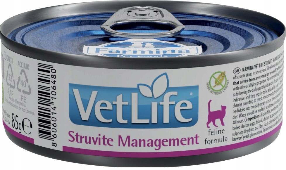 VET LIFE NATURAL DIET CAT STRUVITE MANAGEMENT 85 GR