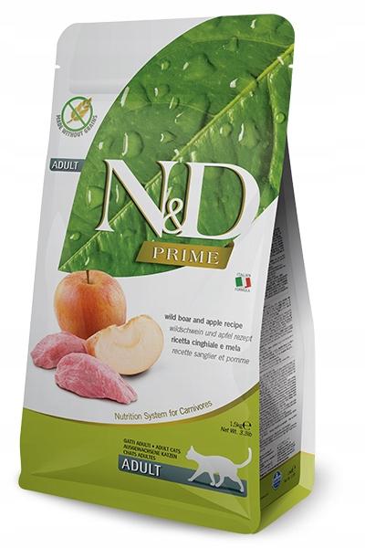 N&amp;D PRIME CAT BOAR &amp; APPLE ADULT 300G