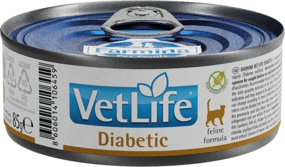 VET LIFE NATURAL DIET CAT DIABETIC 85 GR