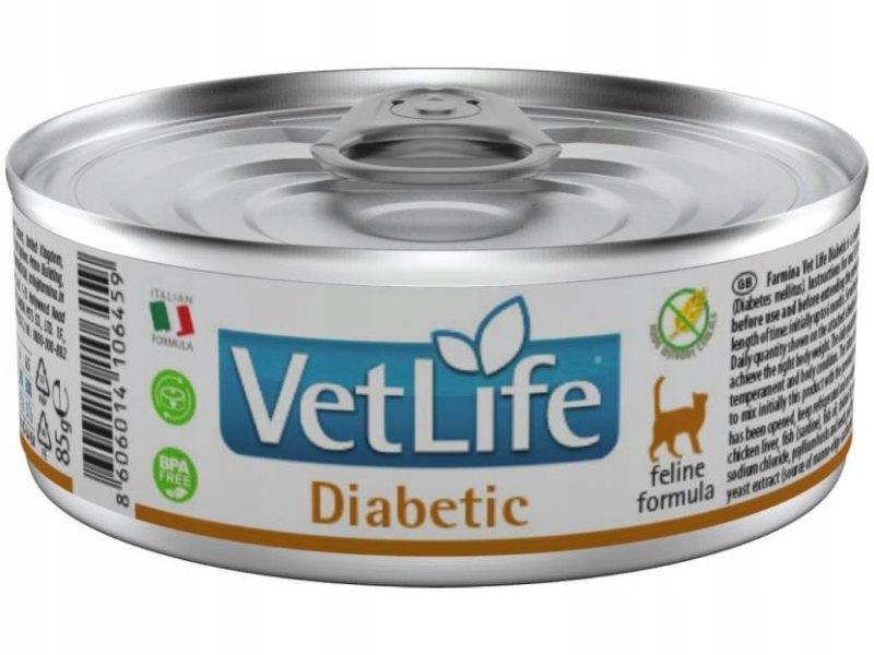 VET LIFE NATURAL DIET CAT DIABETIC 85 GR