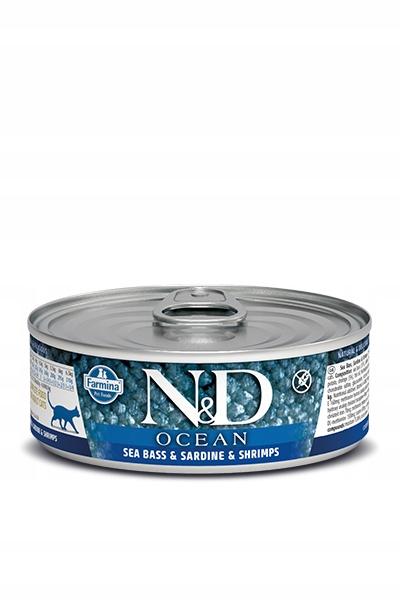 N&amp;D CAT OCEAN TUNA, SARDINE &amp; SHRIMP 70 GR
