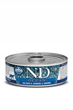 N&amp;D CAT OCEAN TUNA, SARDINE &amp; SHRIMP 70 GR
