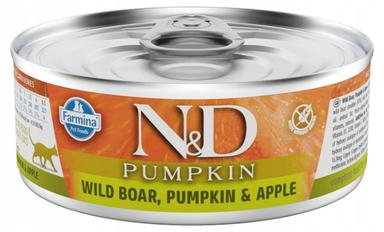 N&amp;D CAT WILD BOAR, PUMPKIN &amp; APPLE 70 GR