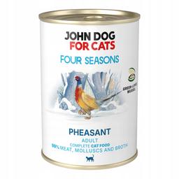 Karma mokra dla kota Bażant Four Seasons John Dog for Cats 400g