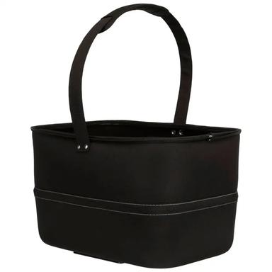 Kosz na rower, 41x47x39cm, czarny