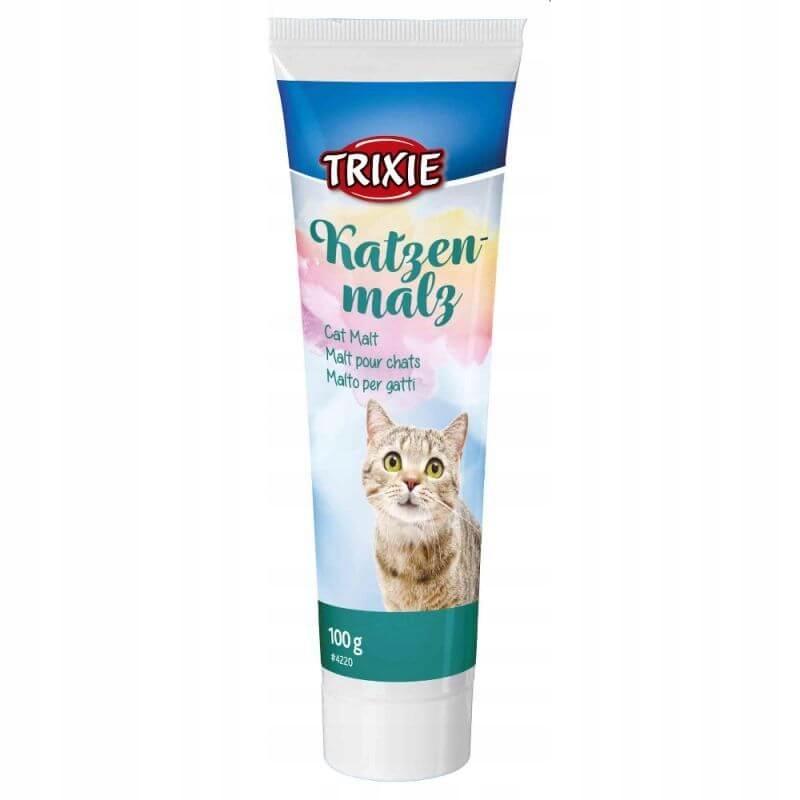 TRIXIE PASTA SŁODOWA DLA KOTA Z TRAWĄ ODKŁACZAJĄCA