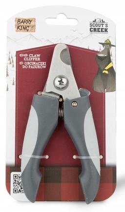 Obcinaczki do pazurów, szary, 6,7 x 15 cm