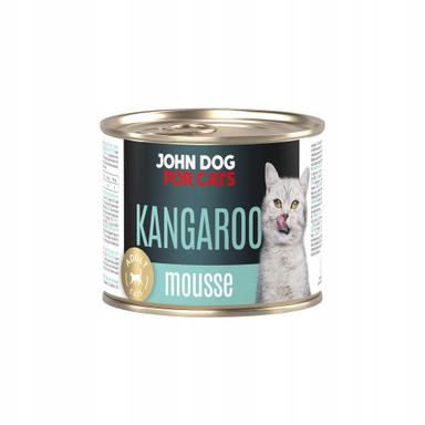 Karma mokra John Dog for Cats mus kangur 200 g