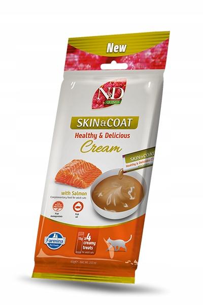 N&amp;D QUINOA CAT SKIN &amp; COAT CREAM WITH SALMO N 60 GR