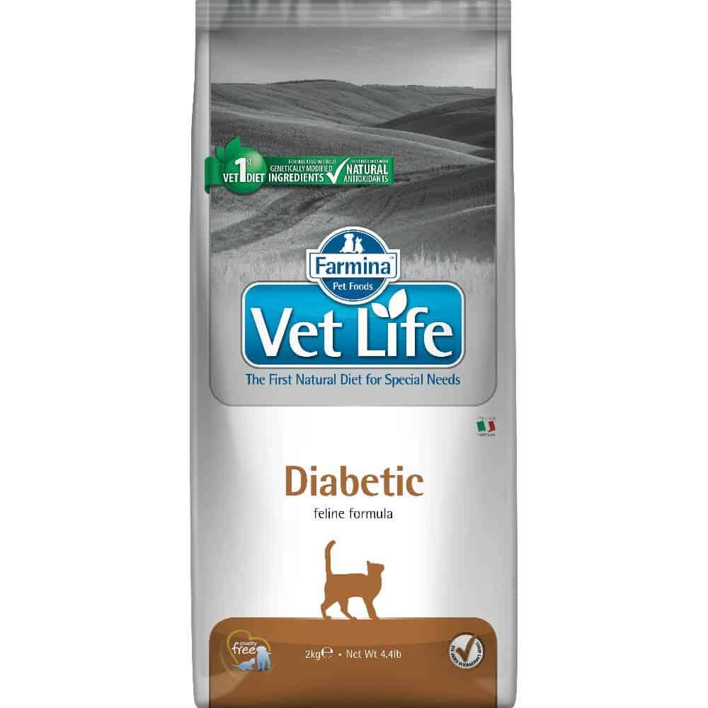 VET LIFE NATURAL DIET CAT DIABETIC 2 KG