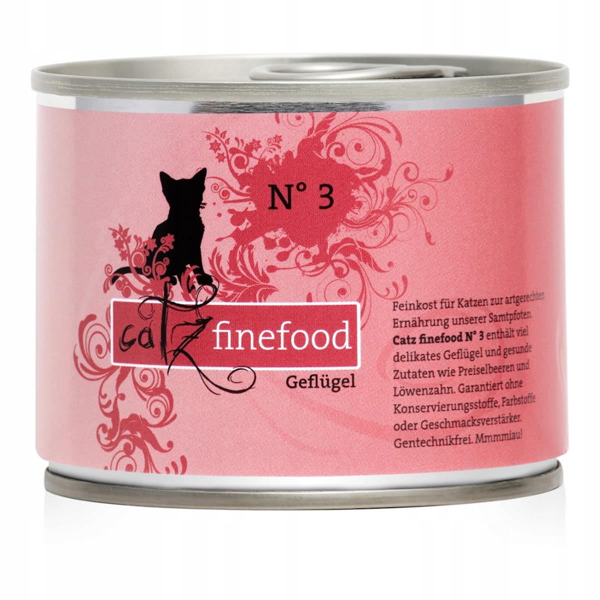 Catz Finefood Classic N.03 Drób puszka 200g