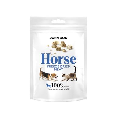 Liofilizowany przysmak dla psa i kota Konina 30 g John Dog Freeze Dried